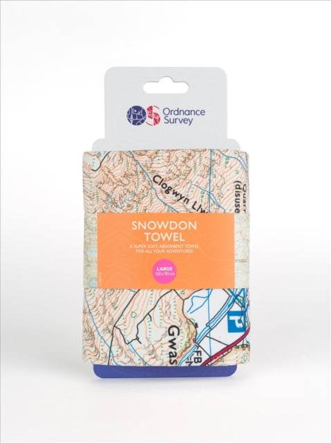 OS MF TOWEL L SNOWDON-5031863990998