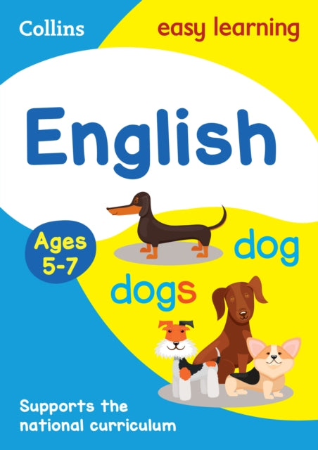 English Ages 5-7: Ideal for home learning (Collins Easy Learning KS1) - Collins Easy Learning
