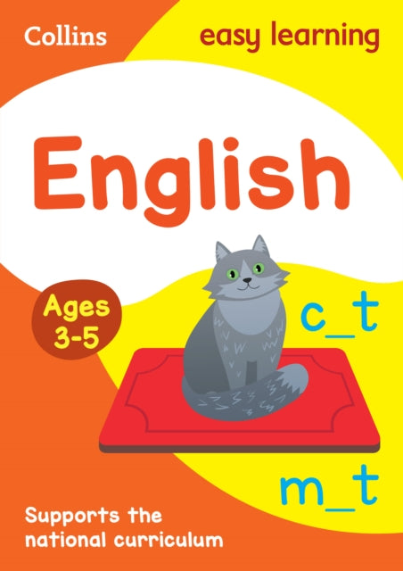 English Ages 3-5: Reception Home Learning and School Resources from the Publisher of Revision Practice Guides, Workbooks, and Activities. (Collins Easy Learning Preschool) - Collins Easy Learning