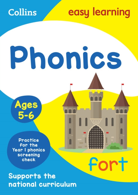 Phonics Ages 5-6: Ideal for home learning (Collins Easy Learning KS1) - Collins Easy Learning