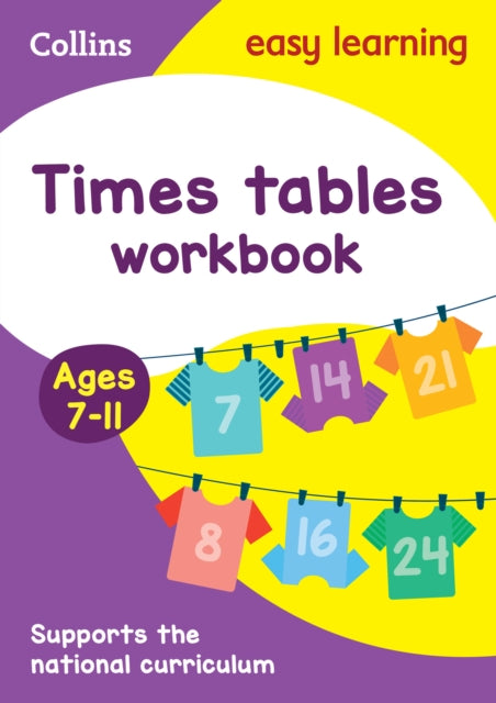 Times Tables Workbook Ages 7-11: Ideal for home learning (Collins Easy Learning KS2) - Collins Easy Learning
