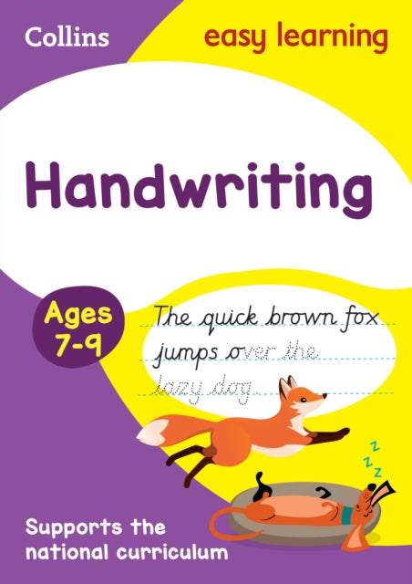 Handwriting Ages 7-9: Ideal for home learning (Collins Easy Learning KS2) - Collins Easy Learning
