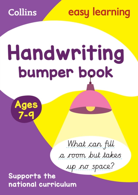 Handwriting Bumper Book Ages 7-9: Ideal for home learning (Collins Easy Learning KS2) - Collins Easy Learning