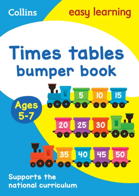 Times Tables Bumper Book Ages 5-7: Ideal for home learning (Collins Easy Learning KS1) - Collins Easy Learning