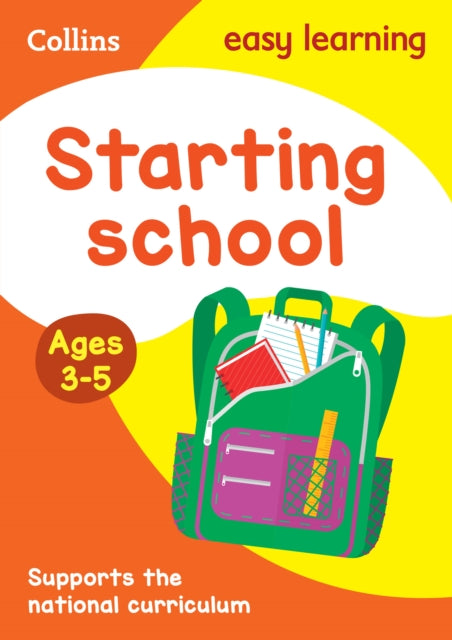 Starting School Ages 3-5: Ideal for home learning (Collins Easy Learning Preschool) - Collins Easy Learning
