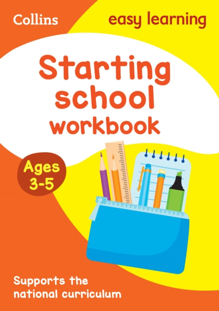 Starting School Workbook Ages 3-5: Ideal for home learning (Collins Easy Learning Preschool) - Collins Easy Learning