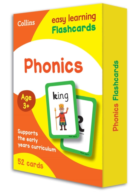 Phonics Flashcards : Ideal for Home Learning-9780008201050
