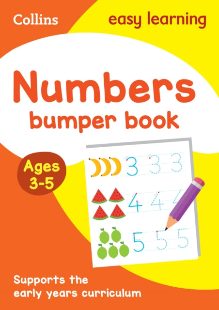 Numbers Bumper Book Ages 3-5: Ideal for home learning (Collins Easy Learning Preschool) - Collins Easy Learning