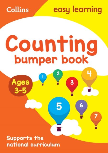 Counting Bumper Book Ages 3-5: Ideal for home learning (Collins Easy Learning Preschool) - Collins Easy Learning