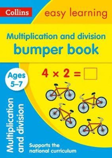 Multiplication and Division Bumper Book Ages 5-7: Ideal for home learning (Collins Easy Learning KS1) - Collins Easy Learning
