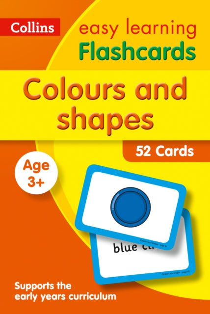Colours and Shapes Flashcards: Ideal for home learning (Collins Easy Learning Preschool) - Collins Easy Learning