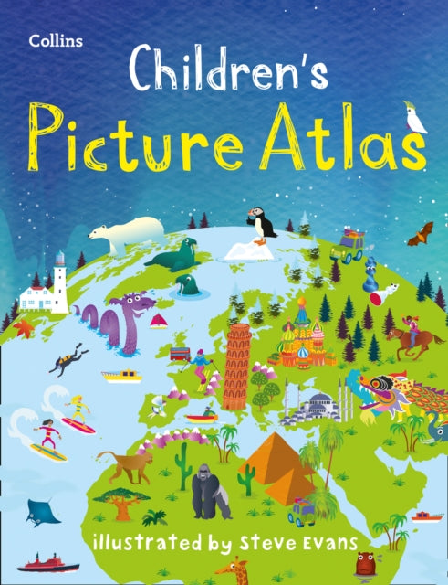 Collins Children’s Picture Atlas : Ideal Way for Kids to Learn More About the World-9780008320324