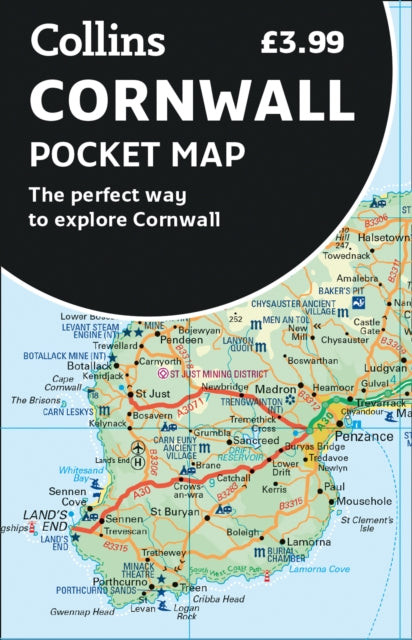 Cornwall Pocket Map : The Perfect Way to Explore Cornwall-9780008328061