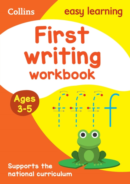 First Writing Workbook Ages 3-5: Ideal for home learning (Collins Easy Learning Preschool) - Collins Easy Learning