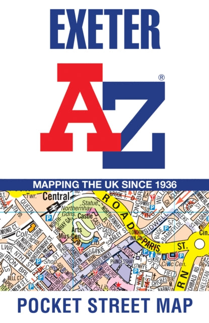 Exeter A-Z Pocket Street Map-9780008388072