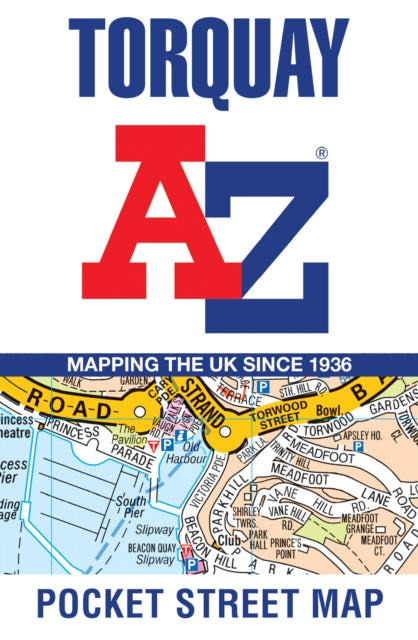Torquay A-Z Pocket Street Map-9780008445126