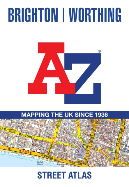 Brighton and Worthing A-Z Street Atlas-9780008445232