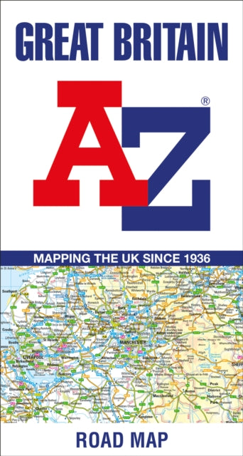 Great Britain A-Z-Road Map-9780008581756