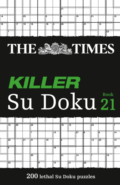 The Times Killer Su Doku Book 21 :-9780008673208