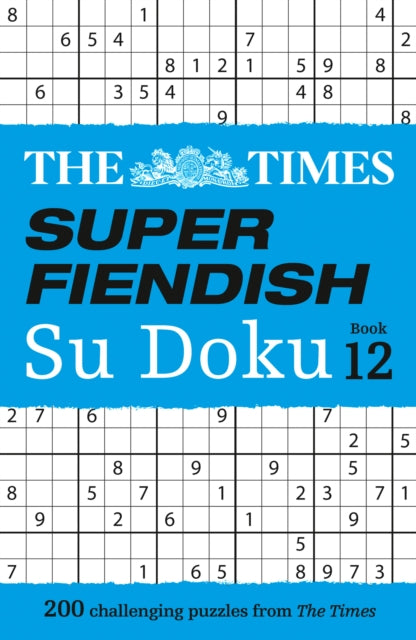 The Times Super Fiendish Su Doku Book 12 -9780008673246