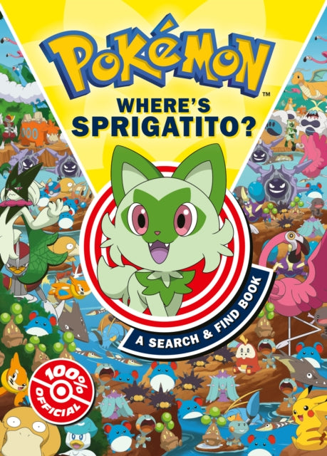 Pokemon Where’s Sprigatito: A Search & Find Book-9780008682361