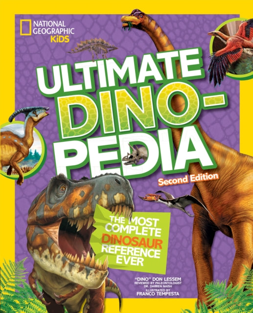 Ultimate Dino-pedia : The Fact-Packed Dinosaur Encyclopedia-9780008825195