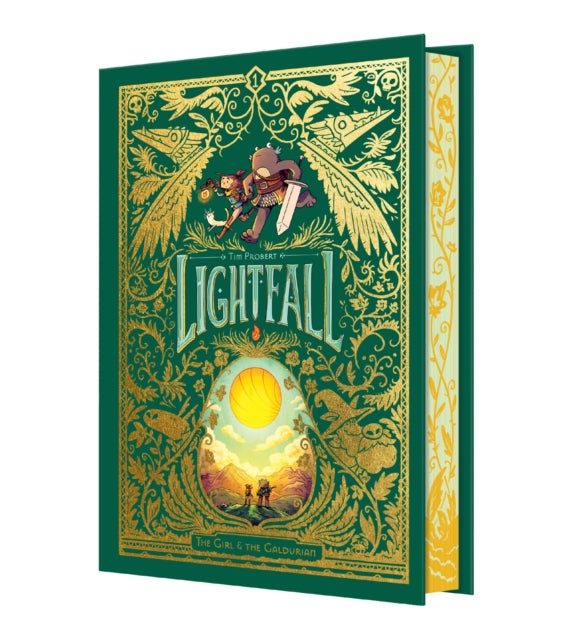 Lightfall: The Girl & the Galdurian Deluxe Edition : A Graphic Novel-9780063519329