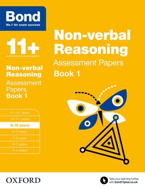 Bond 11+: Non-verbal Reasoning: Assessment Papers : 9-10 years Book 1-9780192740243