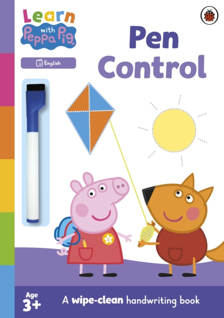 Learn with Peppa: Pen Control wipe-clean activity book-9780241645598