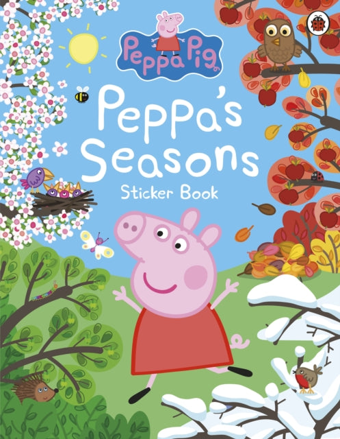 Peppa Pig: Peppa&#39;s Seasons Sticker Book-9780241659670