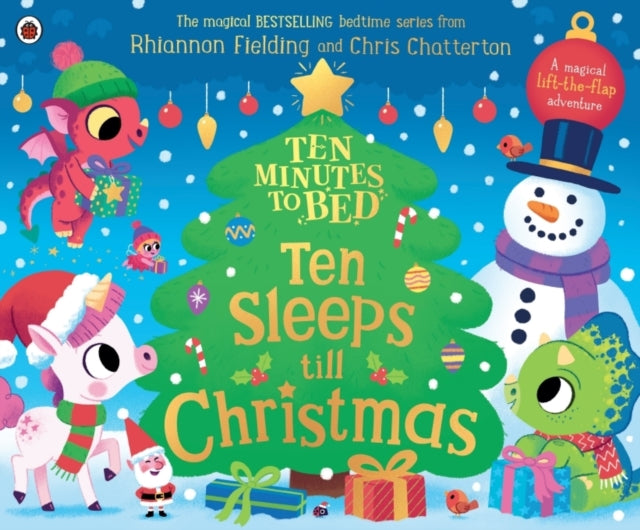 Ten Minutes to Bed: Ten Sleeps till Christmas : A magical lift-the-flap adventure-9780241793299