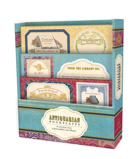 Antiquarian Bookplates : 55 Bookplates to Personalize Your Library-9780307465382