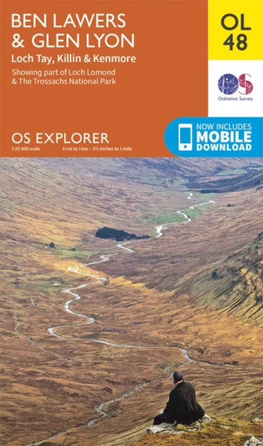 Ben Lawers & Glen Lyon, Loch Tay, Killin & Kenmore : OL 48-9780319242872