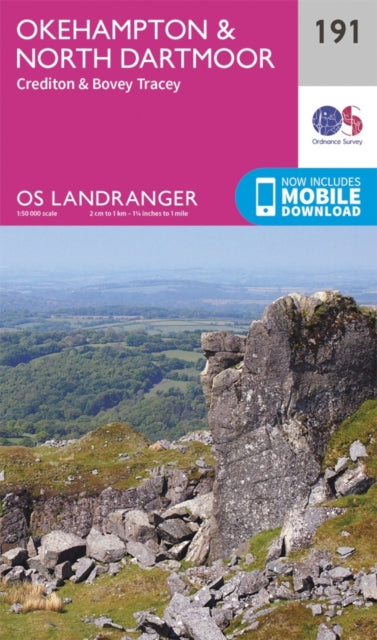 Okehampton &amp; North Dartmoor : 191-9780319262894