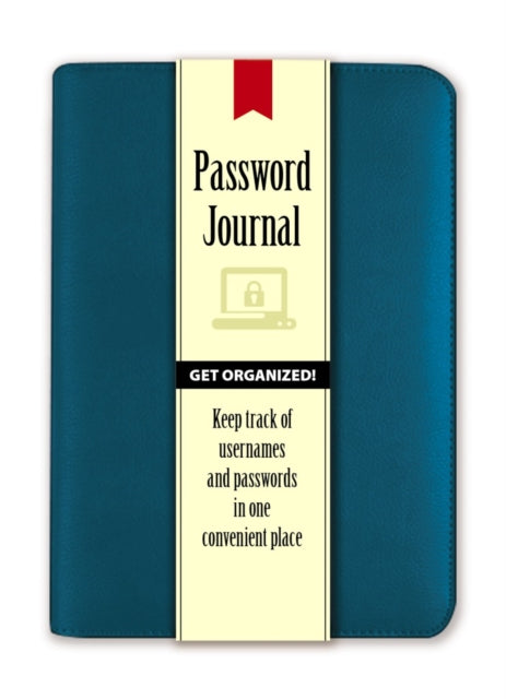 Password Journal: Caribbean Blue-9780486825588