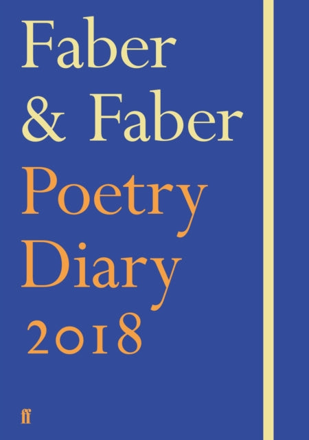 Faber & Faber Poetry Diary 2018 : Royal Blue-9780571334360