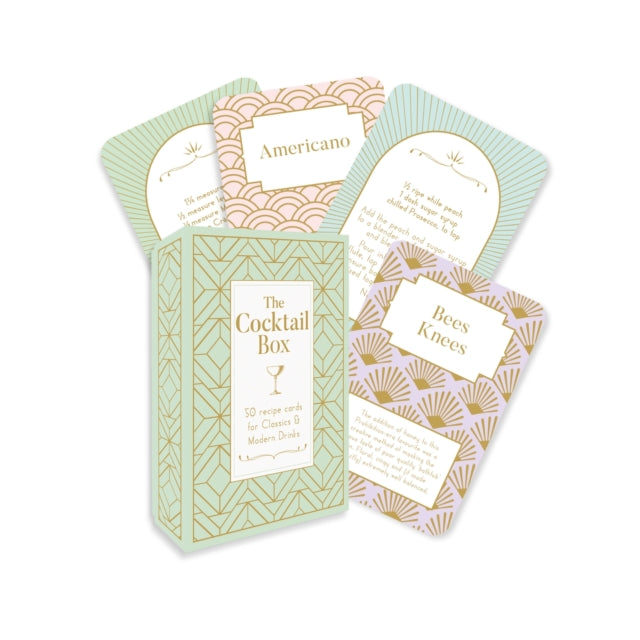 The Cocktail Box - Deck of Cards : 50 recipes for Classics & Modern Classic-9780600637554
