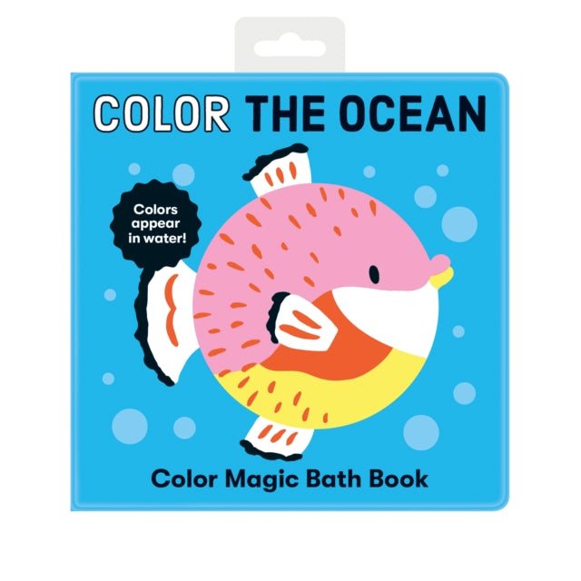 Color the Ocean Color Magic Bath Book-9780735365230