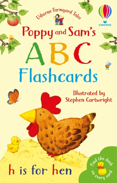 Poppy and Sam's ABC Flashcards-9780746052594