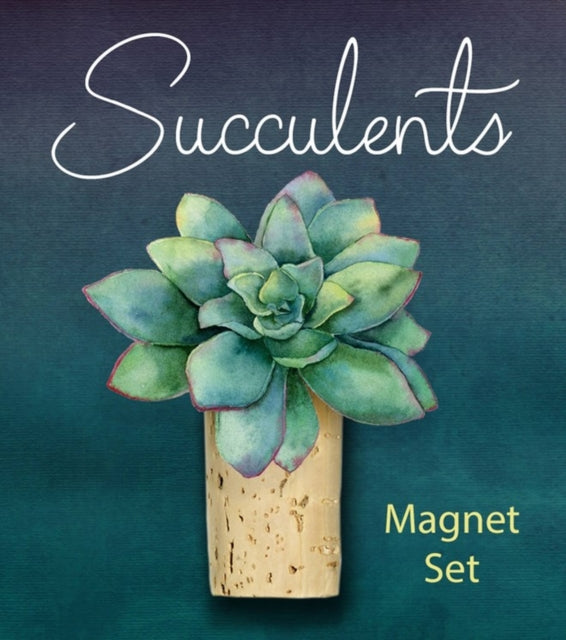 Succulents Magnet Set-9780762479160