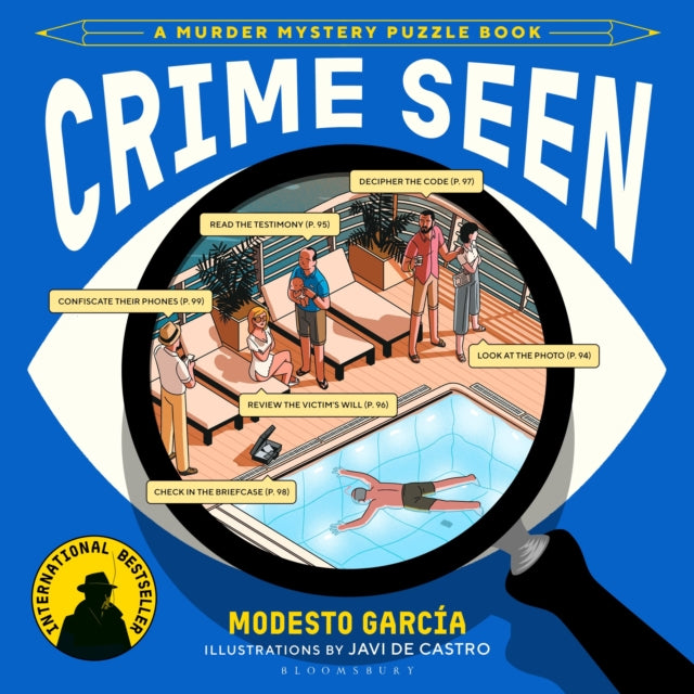 Crime Seen : The Internationally Bestselling Murder Mystery Puzzle Book-9781037212895