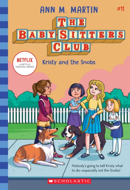 The Babysitters Club #11: Kristy and the Snobs (b&w)-9781338684919
