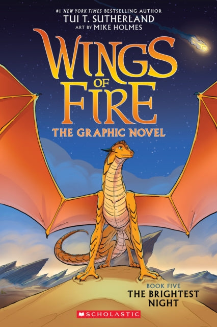 The Brightest Night (Wings of Fire Graphic Novel 5)-9781338730852