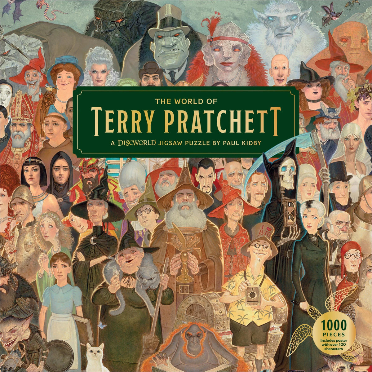 The World of Terry Pratchett A 1000-piece Discworld jigsaw puzzle by Paul Kidby