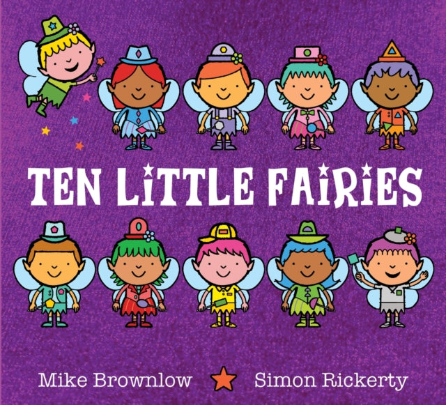 Ten Little Fairies-9781408370568