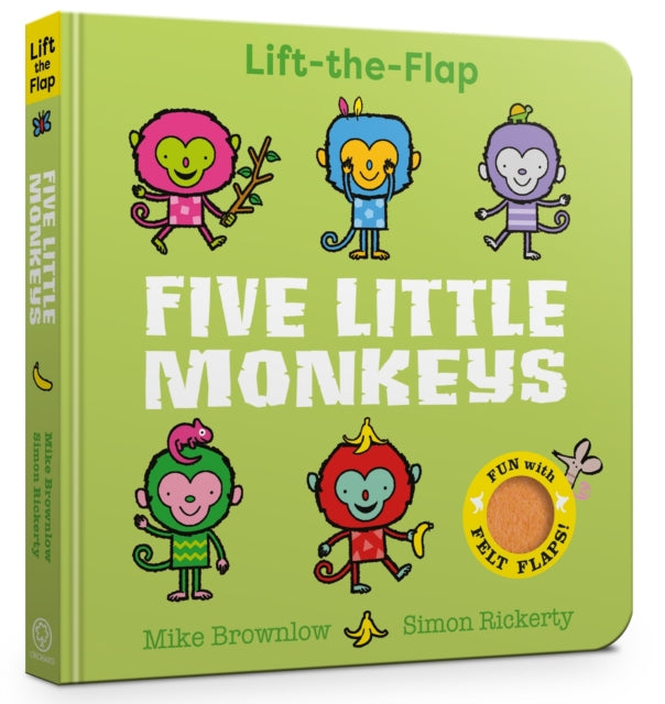 Five Little Monkeys : Lift-the-Flap-9781408370711