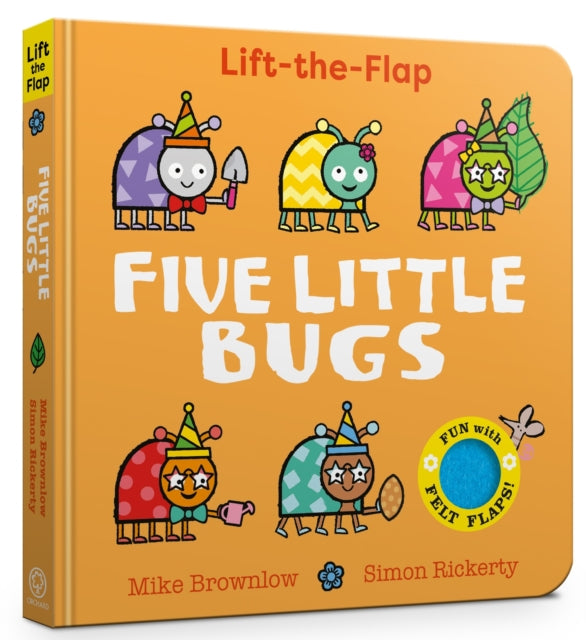 Five Little Bugs : Lift-the-Flap-9781408377741
