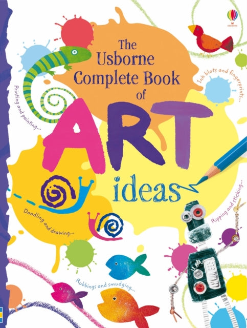 Complete Book Of Art Ideas-9781409507628