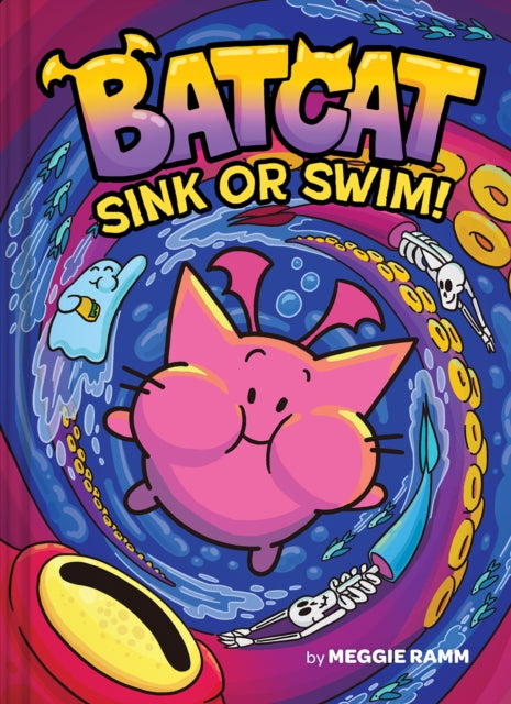 Sink or Swim! (Batcat Book #2) : A Graphic Novel-9781419756597