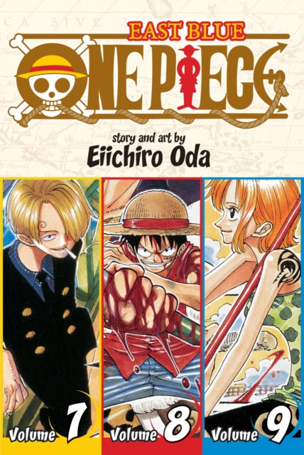 One Piece (Omnibus Edition), Vol. 3 : Includes vols. 7, 8 &amp; 9 Volume 3-9781421536279